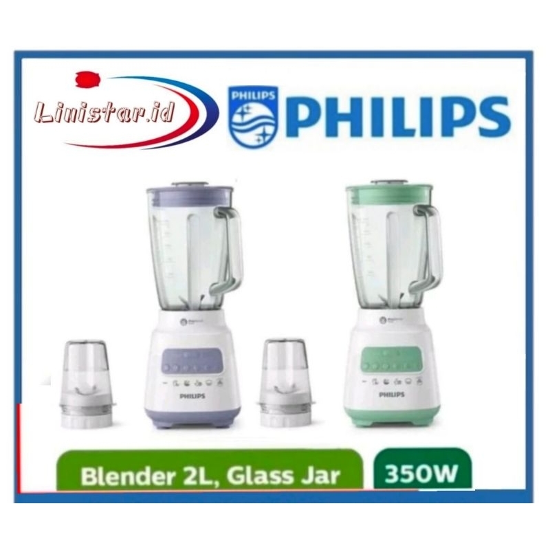 Blender Philips Kaca PHILIPS  Blender HR-2222 Blender GLASS KACA  2 liter 100% ORI