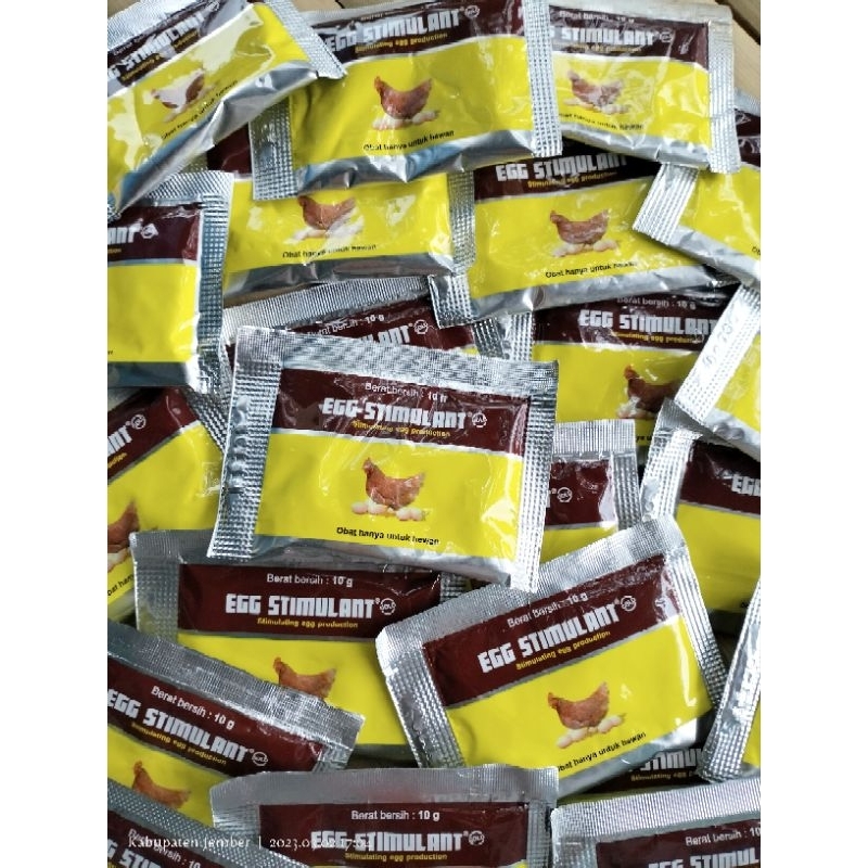 EGG STIMULANT 10GRAM (MULTIVITAMIN UNTUK AYAM PETELUR)
