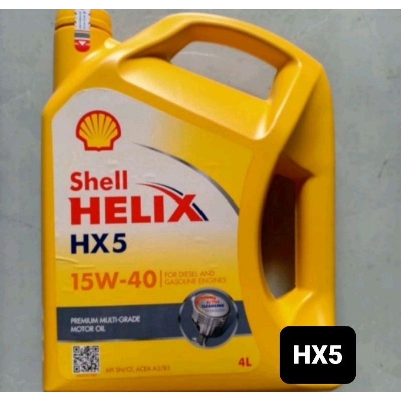 Oli Mesin Mobil Shell Helix HX5 4LITER Oli Shell Helix Hx 5