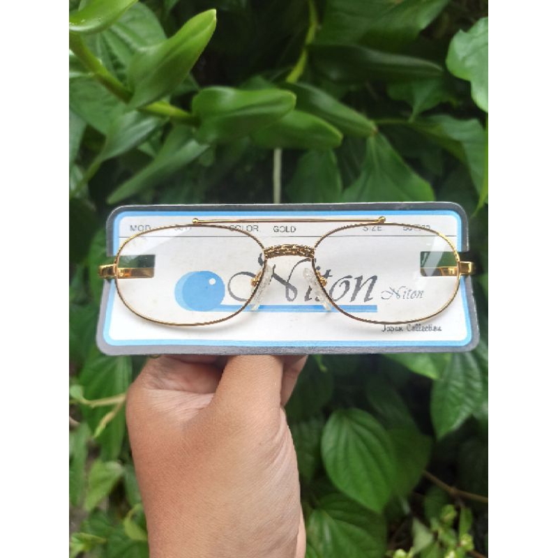 kacamata vintage merk Niton 9017 Japan