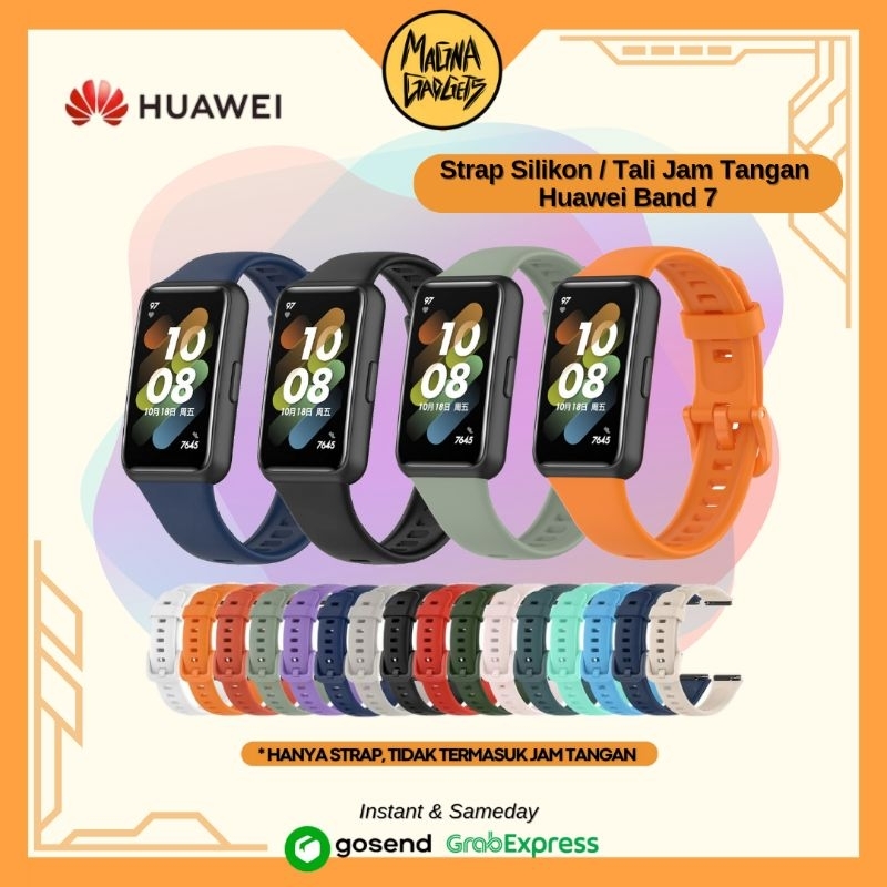 Strap Silikon Huawei Band 7 Smartband - Tali Jam Tangan Huawei Band 7