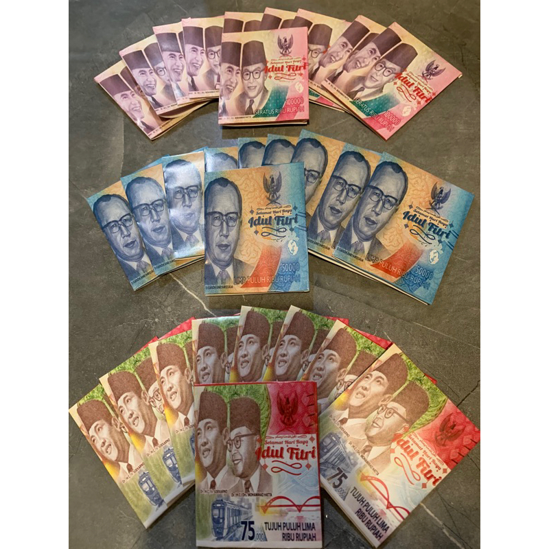 

Amplop Lebaran seri uang / amplop Lebaran 2023 / amplop 1 pack isi 10 pcs