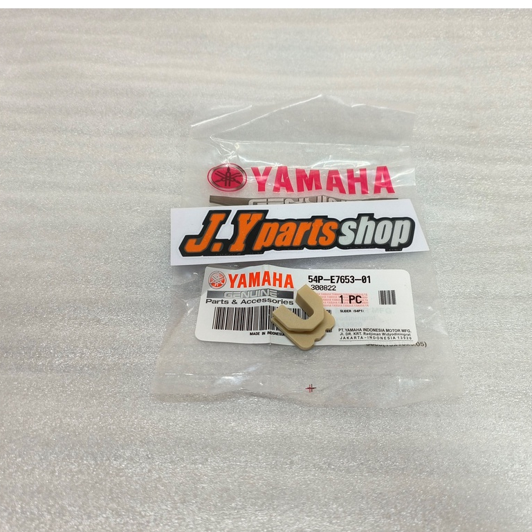 SLIDER KLIP JEPITAN CAM TUTUP ROLLER MIO J GT SOUL GT FINO FI XRIDE X RIDE 115 ORIGINAL YGP 54P-E7653-01