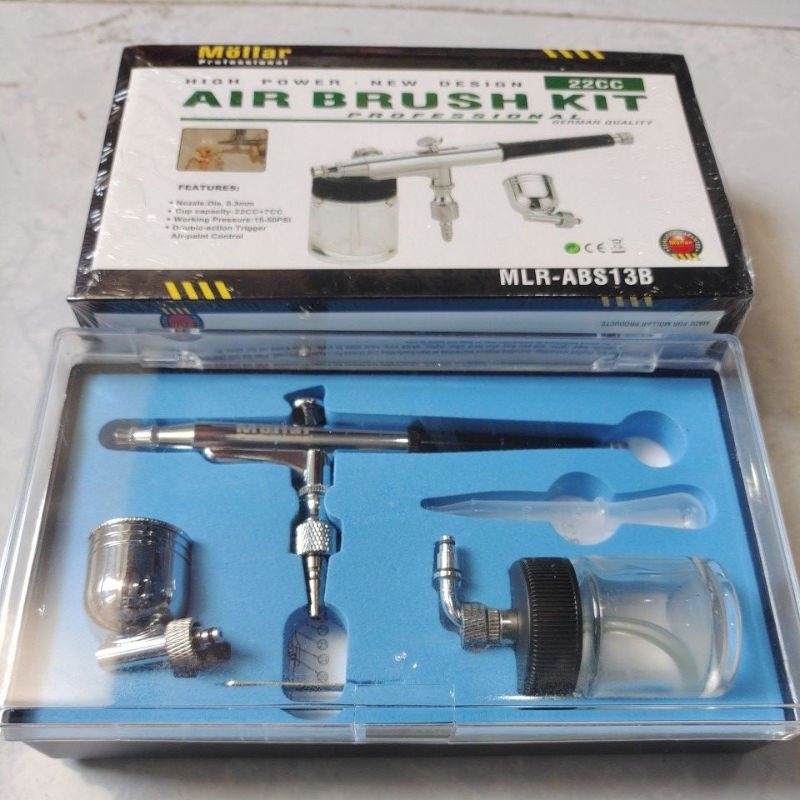 Mollar Air brush KIT ABS13B / Air brush Mollar 2tabung