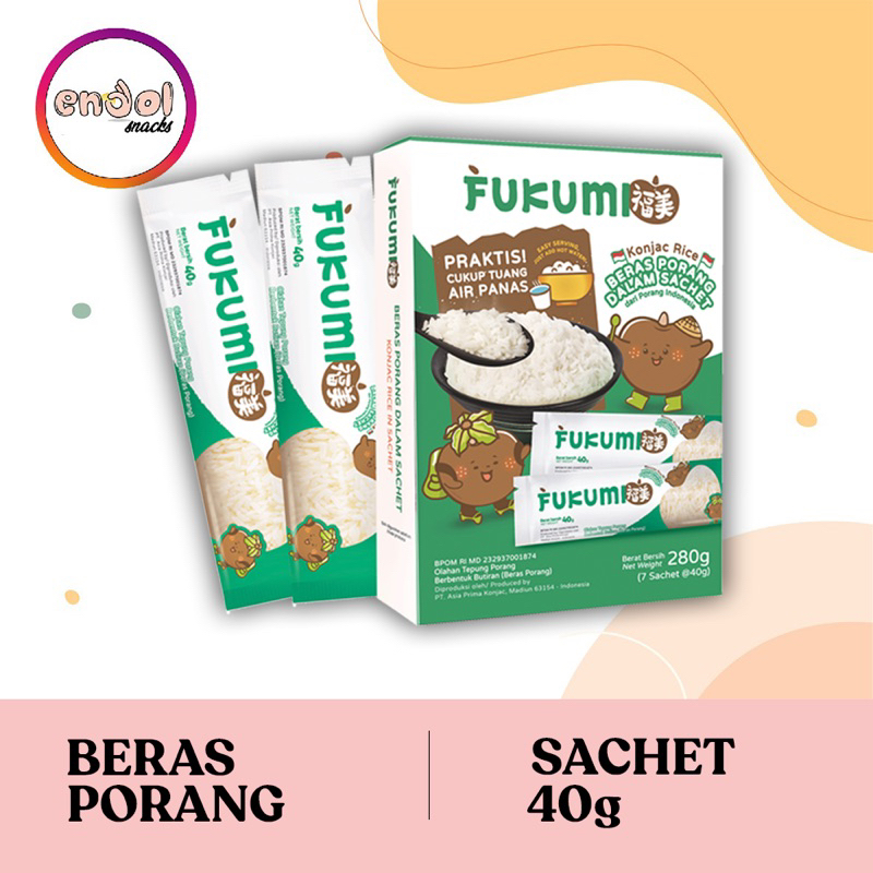 

BERAS PORANG FUKUMI KONJAC PER SACHET