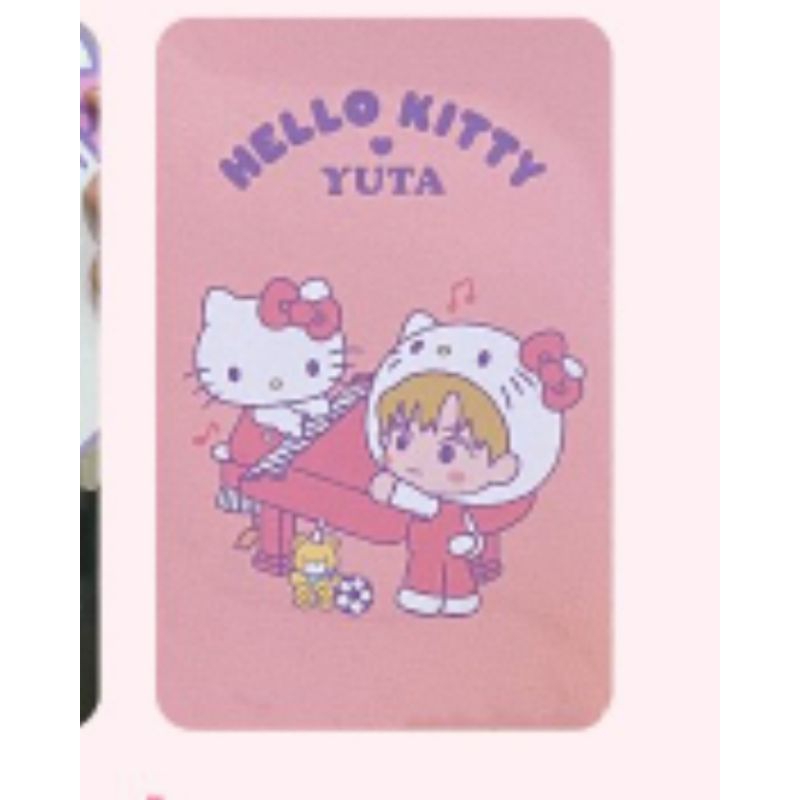 Sanrio Trading card set b Yuta konsep
