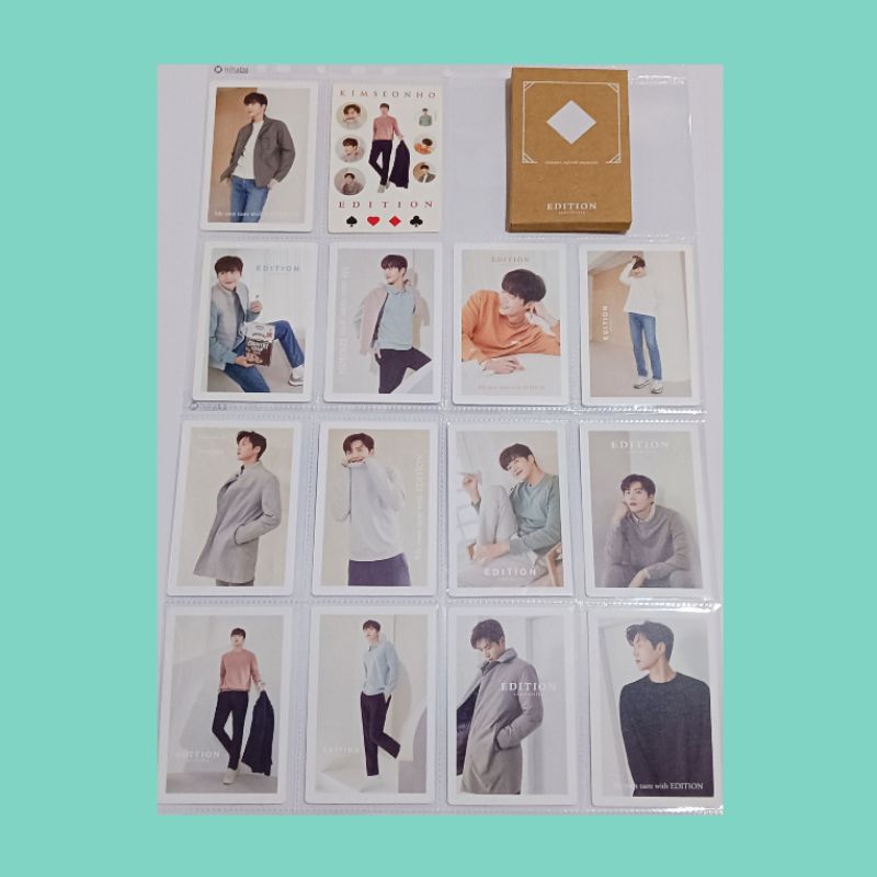 Kim Seon Ho x Edition Sensibility Official Fall Autumn Photocard FULLSET // Kim Seonho PC