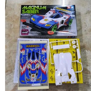 Body Magnum Saber Premium + Decal + Dus Manual Book Ori Tamiya