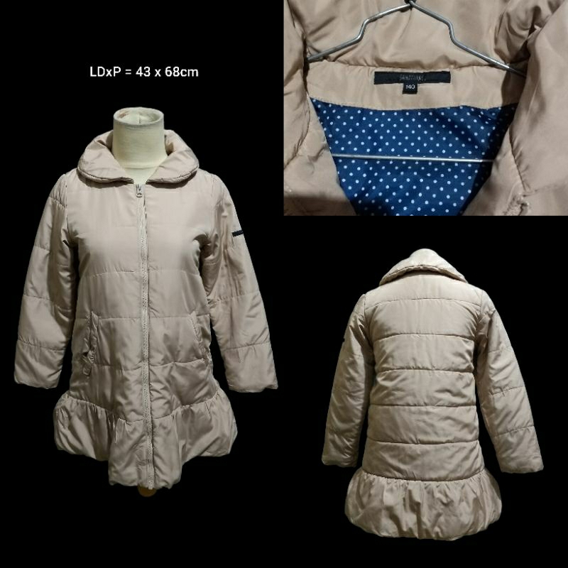 Something Coat / coat bulang / bulang / bulu angksa / long coat / coat gelembung / jaket bulang / ja