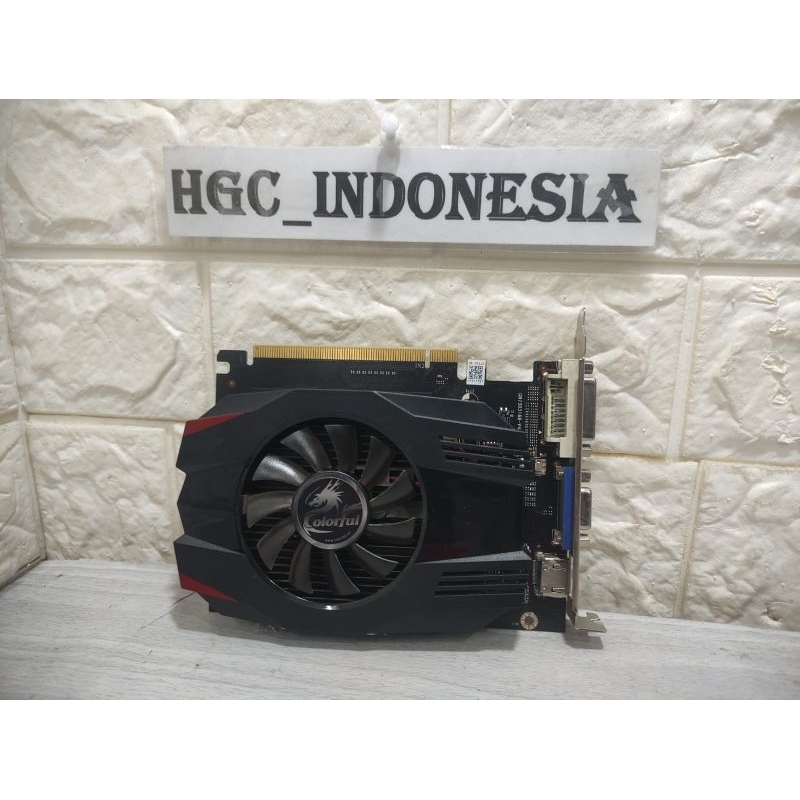 VGA COLORFUL GeForce GT730K 4GD3-V GDDR3 HDMI DVI VGA - GT730K 4GB
