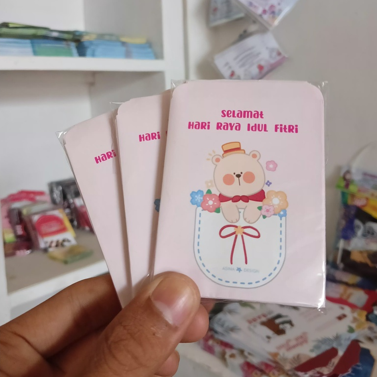 

Grosir Amplop Lebaran Kecil Ukuran 6x7CM / Amplop Siap Pakai