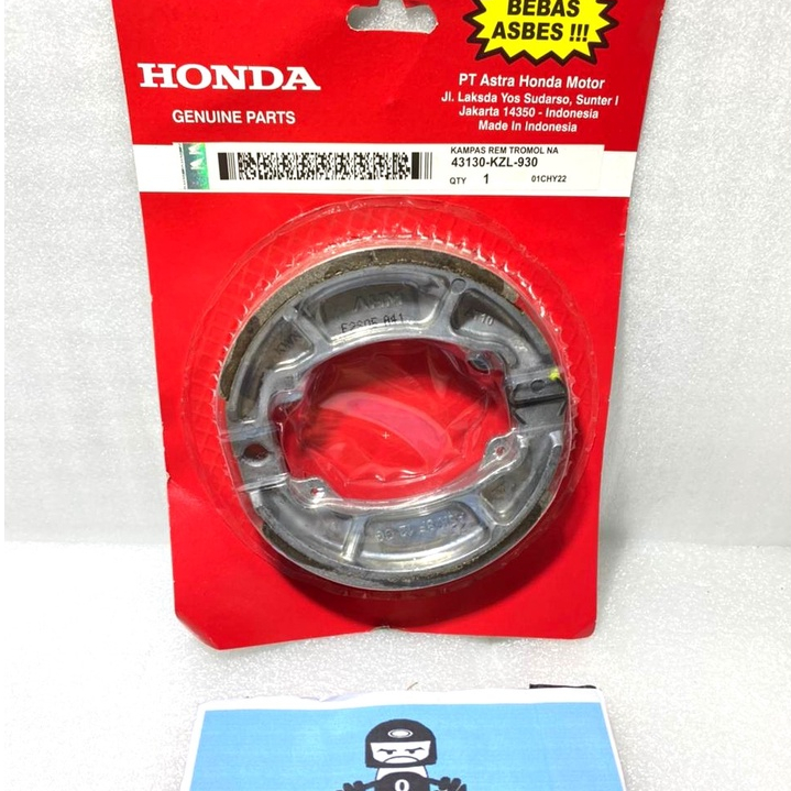 KAMPAS REM BELAKANG KAMPAS REM TROMOL BEAT POP BEAT BEAT FI BEAT STREET VARIO VARIO FI VARIO 125 110