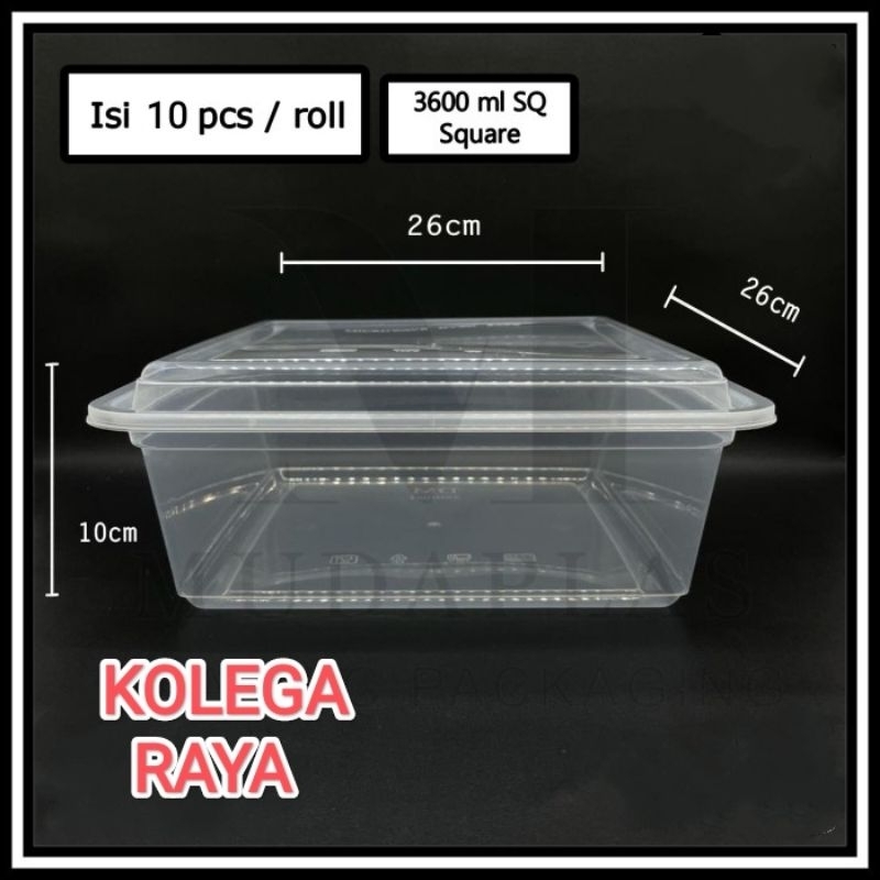 Thinwall kotak SQ3600 isi 10pcs
