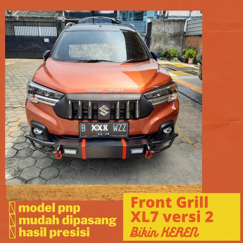 Front Grill Suzuki XL7 terbaru versi 2 Grill depan XL 7