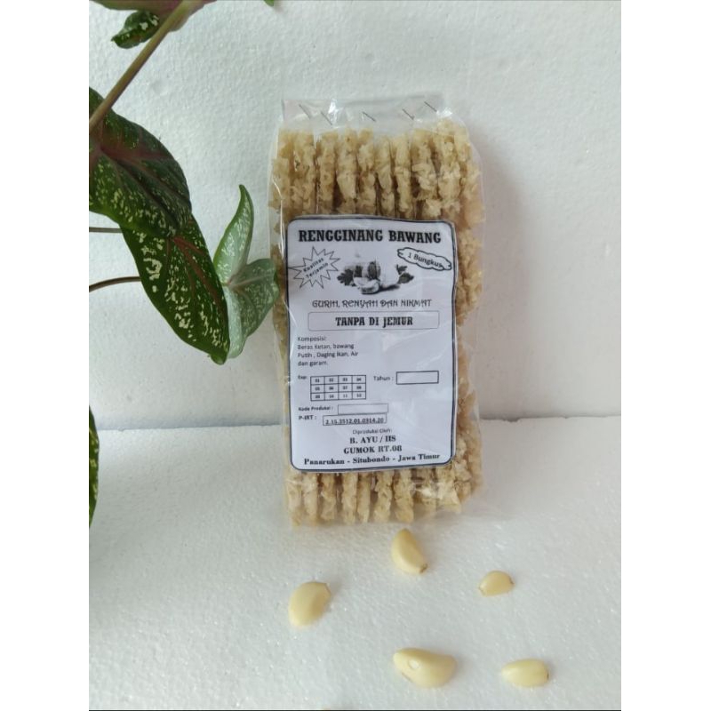 

Rengginang rasa bawang