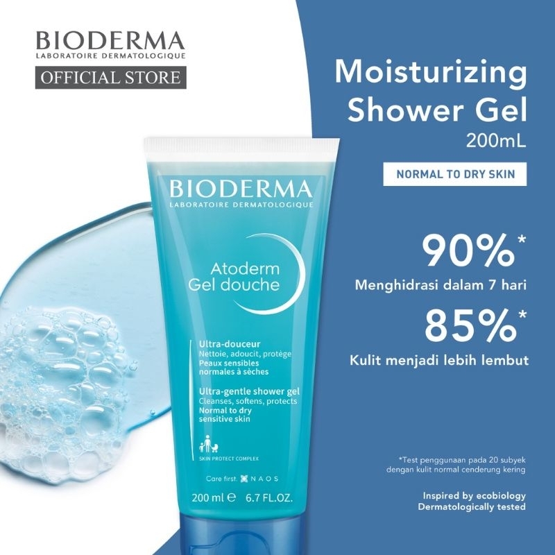 bioderma Atoderm gel douche moisturizing shower gel 200ml