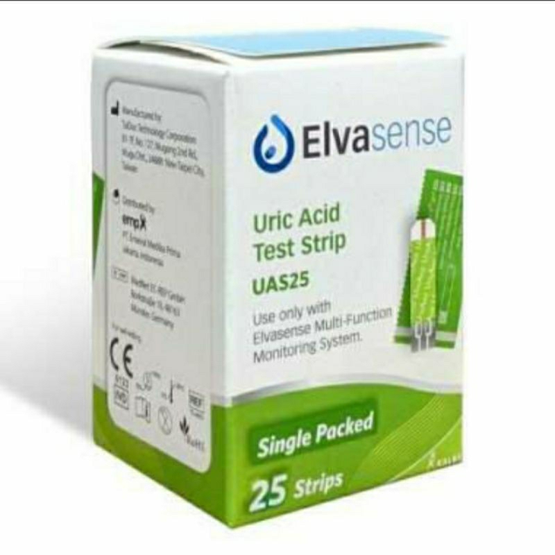 Strip Asam Urat Elvasense Isi 25Strip