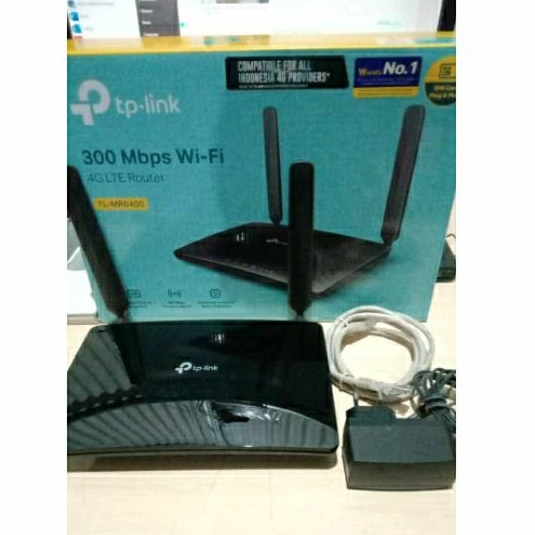 TPLink MR6400 Wifi Router Modem Wifi 4G Unlock All Operator (Second Like New)