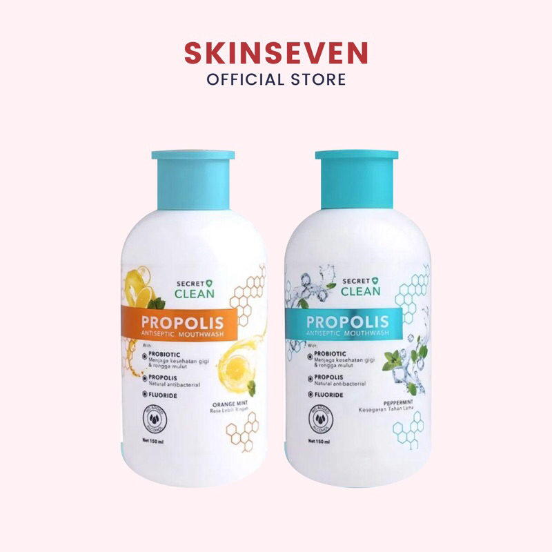 Jual SECRET CLEAN Propolis Antiseptic Mouthwash 150ml Shopee Indonesia