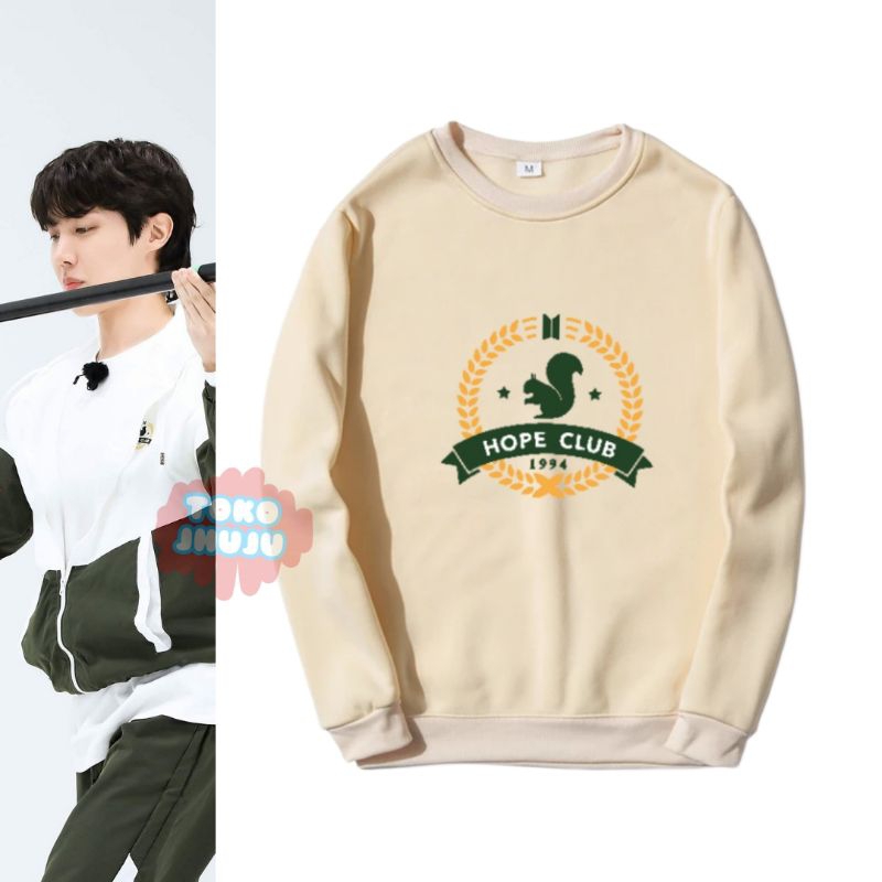 Sweater J-Hope Run Bts 2023 Gambar BESAR