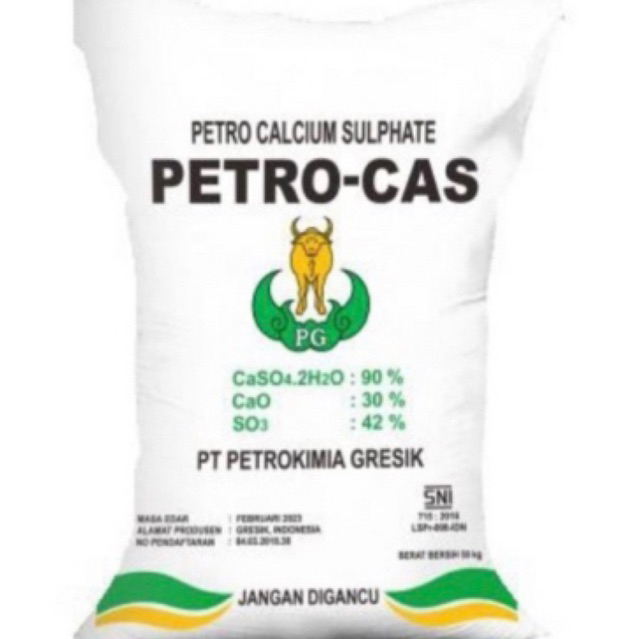 Pupuk Kapur Pertanian Petrocas Dolomit Petrokimia