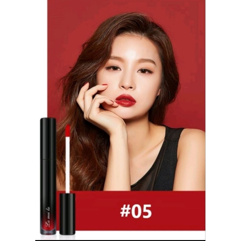 LAMEILA 2030 LIP GLOSS PELEMBAB / VELVET LIP GLAZE LIPSTICK CAIR  TAHAN LAMA
