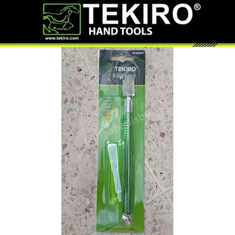 GLASS CUTTER TEKIRO | ALAT PEMOTONG KACA TEKIRO (NEW PRODUCT)
