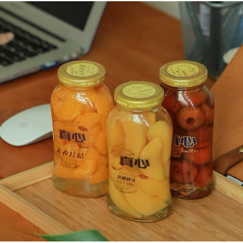 

Manisan zhen xin guan tou 真心罐头