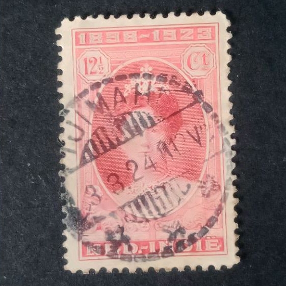 

Koleksi Prangko Kuno Ned indie Wilhelmina Ber-Stempel TJIMAHI