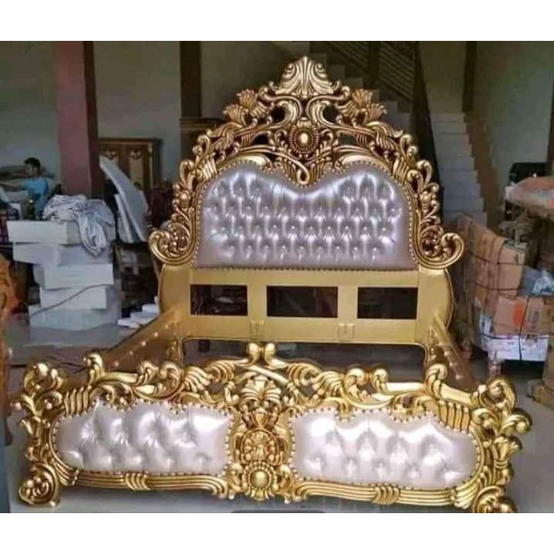 tempat tidur ukir jepara#tempat tidur ukir barong
