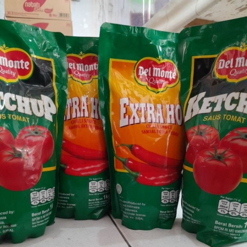 

Delmonte Saus Tomat dan Saus Chili Cabe 1kg
