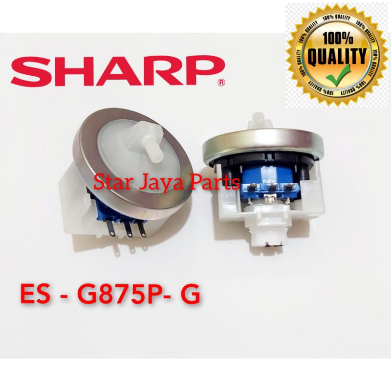 [Promo] Water Level Sensor Air Mesin Cuci SHARP ES-G875P-G 1 Tabung QUALITY