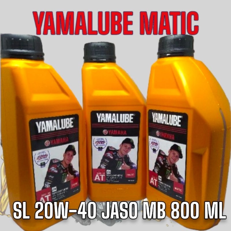 Oli Yamalube Matic Sj 20w-40 Mb 800Ml Motor Matic Yamaha