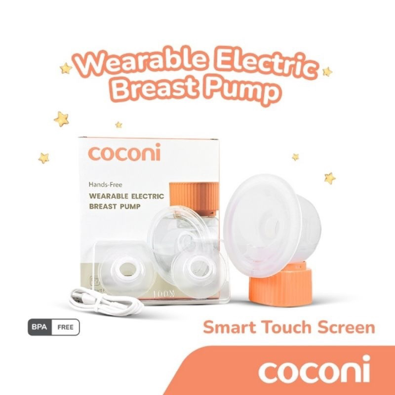 Coconi Hands Free Wearable Electric Breast Pump / Pompa ASI Elektrik Handsfree