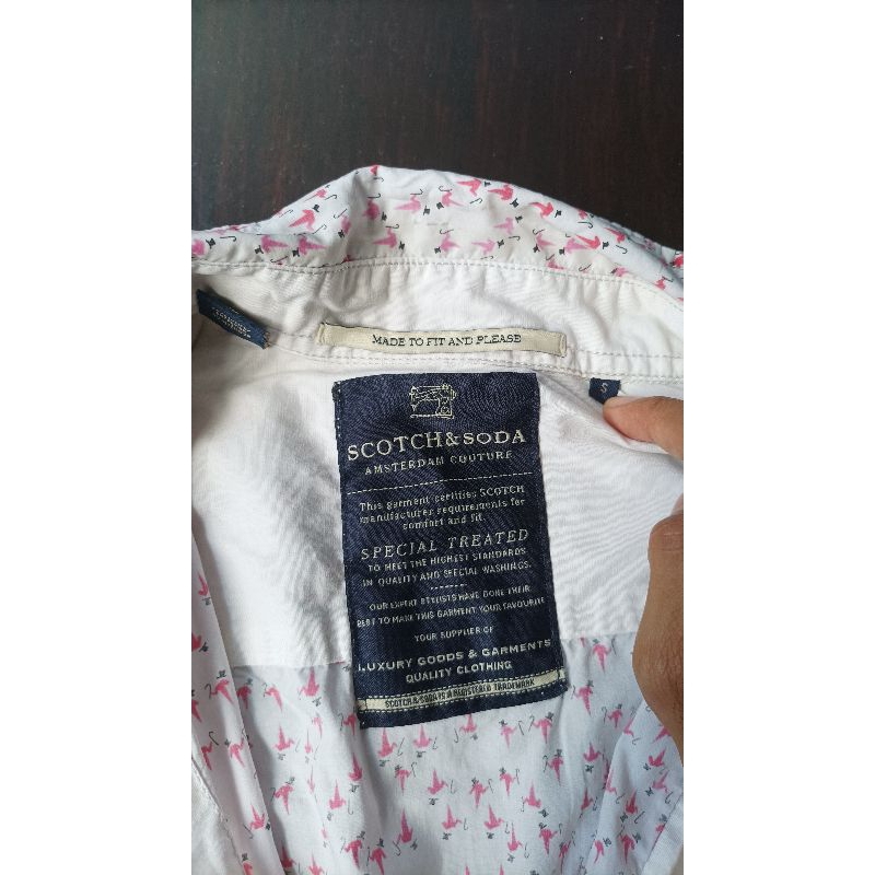kemeja scotch and soda