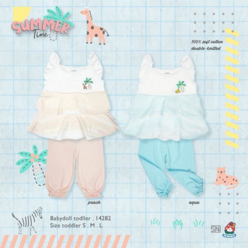 Ichigo Stelan Pendek Cewek Uk. S-L Summer Time (1 Pcs) IC-SPDSS-L