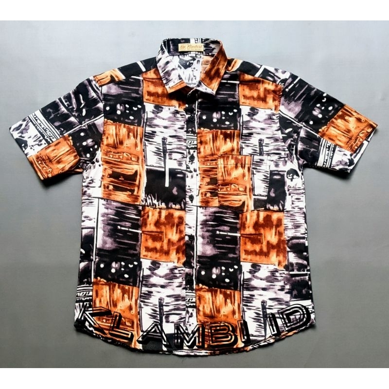 Kemeja Anak Motif Surfing Pantai Atasan Anak Usia 2 3 4 5 6 7 8 9 10 11 12 Tahun terbaru terlaris kemeja anak lengan pendek