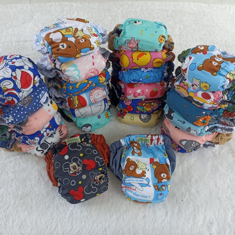 Popok Cuci Ulang, Popok Bayi, Popok Anak, Clodi tipe Celana,Clodi Alfasya, Clodi Termurah Clodi Alfasya