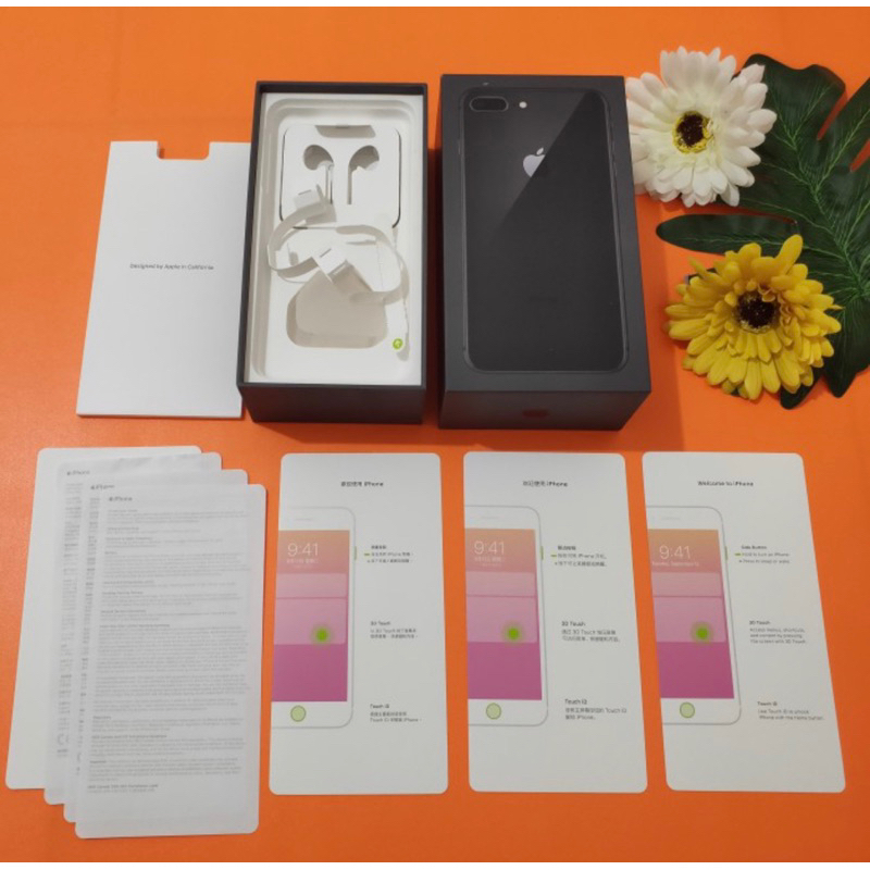 Dus Box iPhone 8 Plus 256GB Inter Space Gray Original 100% Copotan