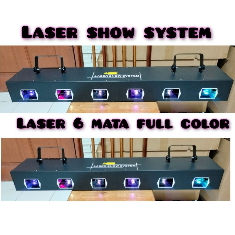 laser show system 6 mata full color