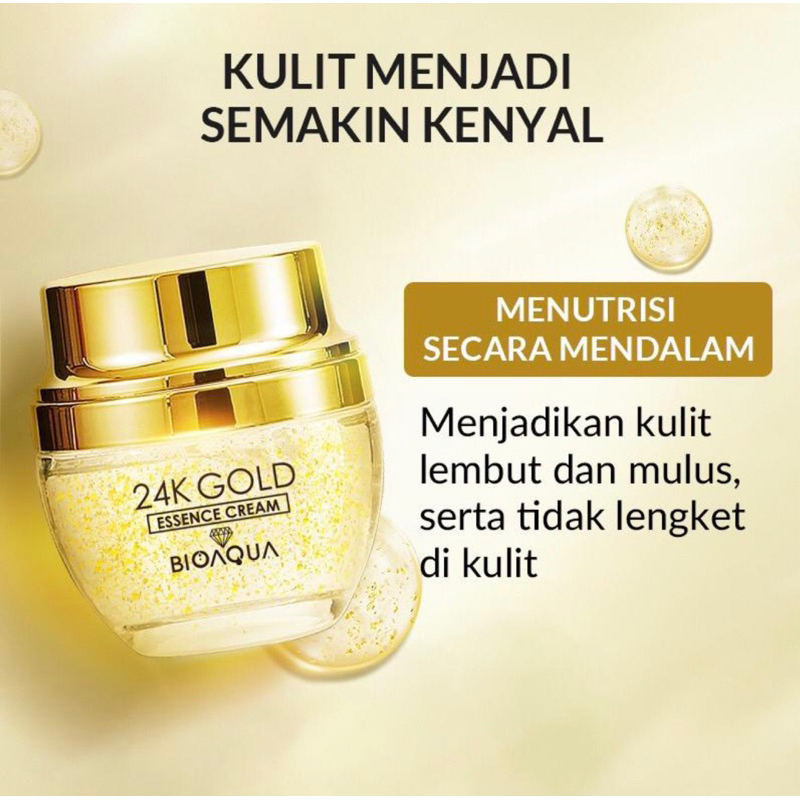 Bioaqua 24K Gold Facial Trial Kit (3g+3g+3g)x10pcs