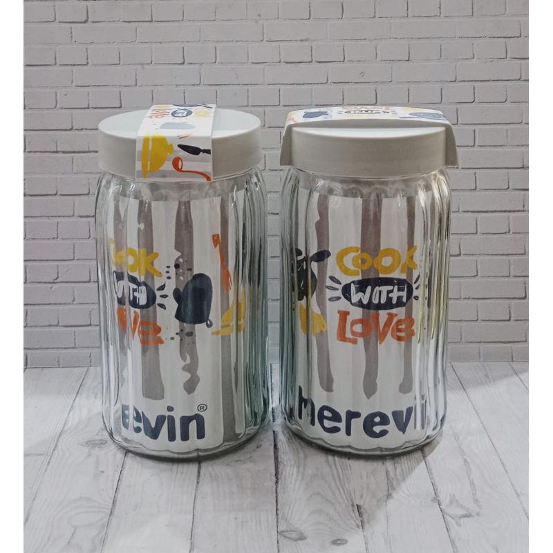 TOPLES KUE KACA 1.7 LITER HEREVIN / TOPLES LEBARAN / TOPLES IMLEK / TOPLES NATAL - MMS