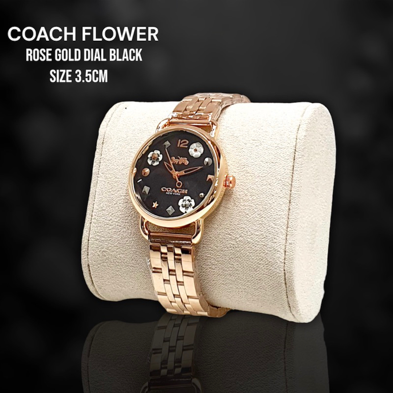 Jam Tangan Wanita Coach Flower 8534