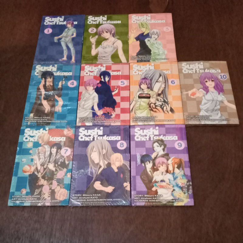 Komik Sushi Chef Tsukasa 1-10 Tamat