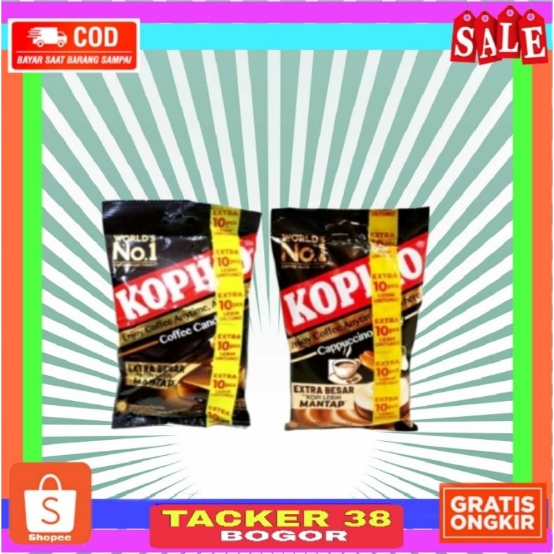 

KOPIKO PERMEN ISI 50 KEMASAN BARU 175 GRAM ISI LEBIH BANYAK