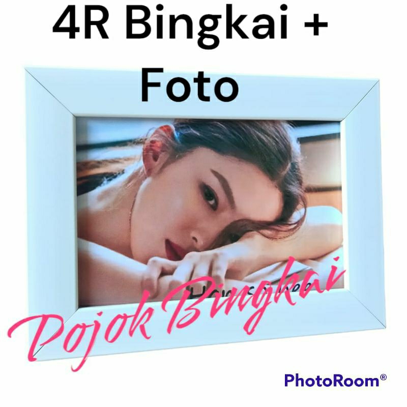 Cetak Foto 4R + Bingkai / bingkai poto dan cetak poto / bingkai + cetak foto