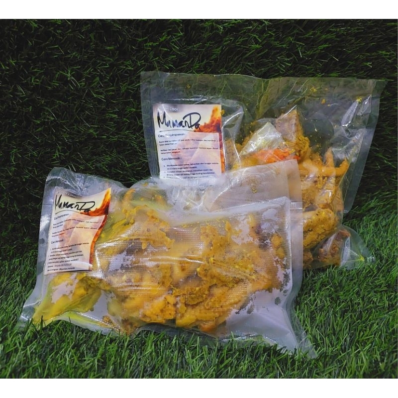 

Ayam Kampung bumbu Laos Vakum Frozen Vacuum Mamanda Vakum