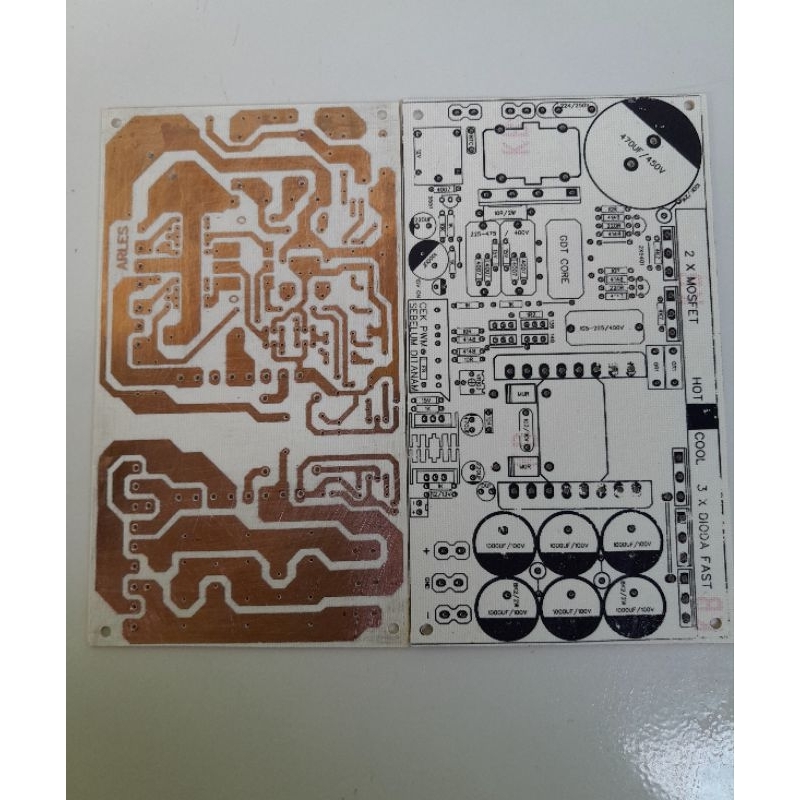 PCB SMPS HB IC SG3525