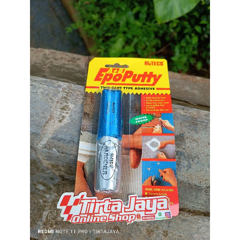 lem porting kapal mesin alteco epoputty 50gram 100gram