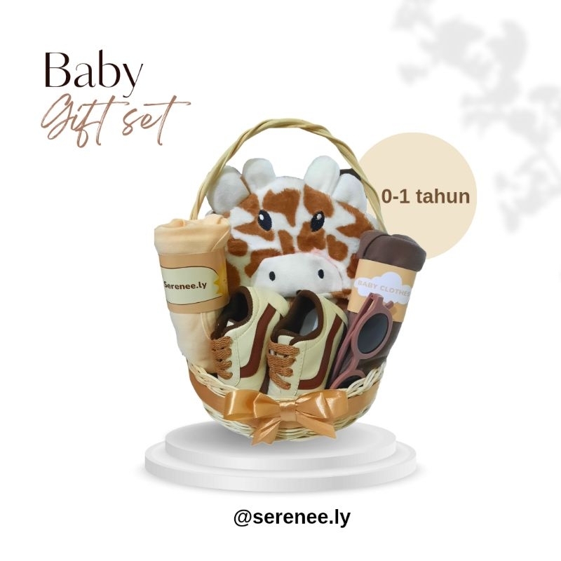 baby gift newborn hampers / kado bayi lahiran premium/ hampers rotan baby jumpsuit/ kado selimut karakter